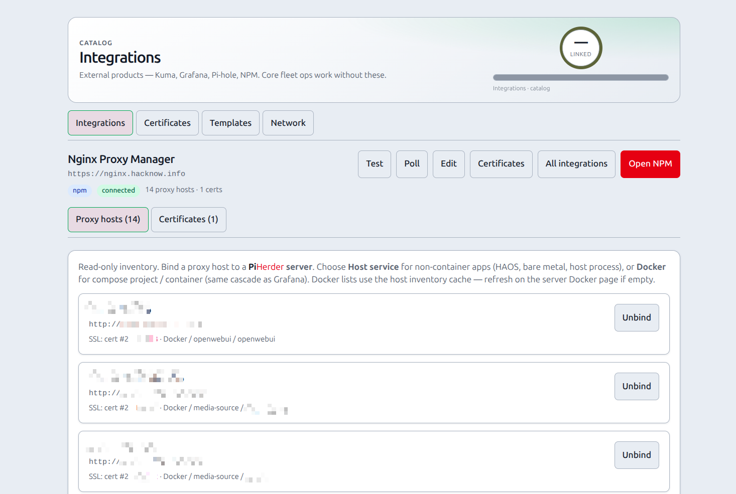 NPM integration