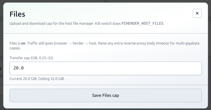 Settings Files
